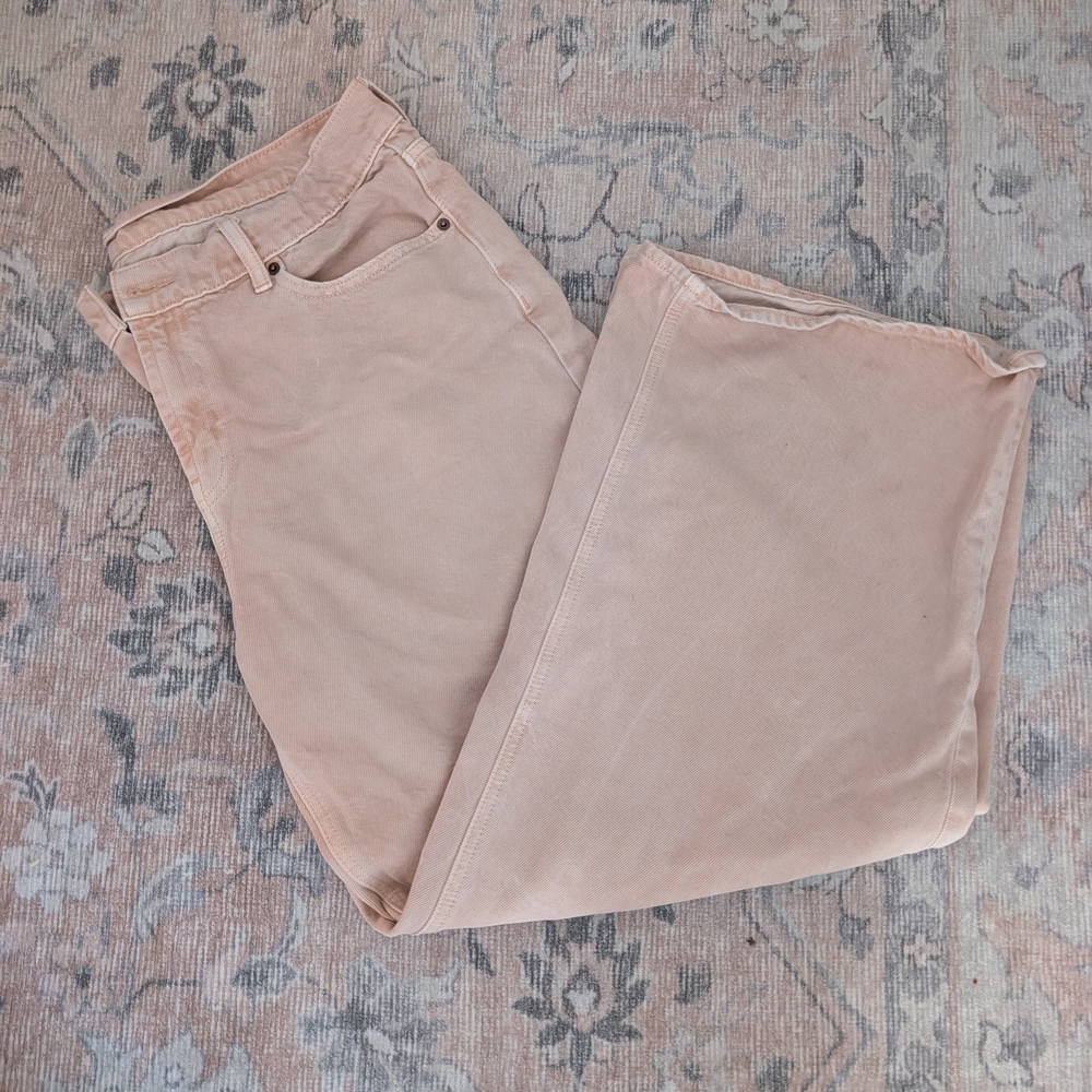 Women’s Pink High-Rise Jeans